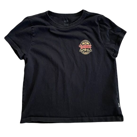 VANS Black T-Shirt size medium - Picture 2 of 4